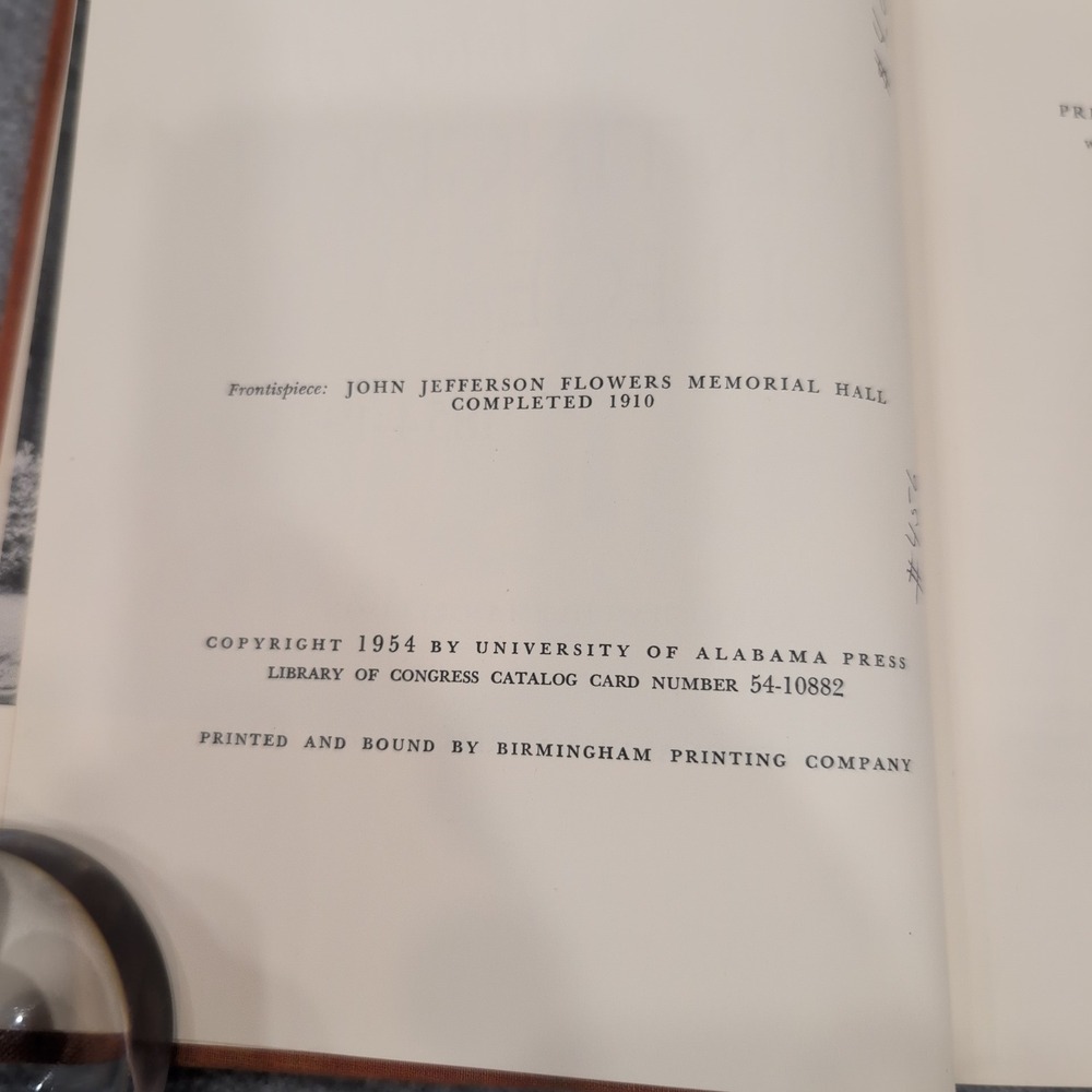 History of Huntingdon College 1854-1954 Rhoda Coleman‎ Ellison Hardcover 1954 - Picture 3 of 4